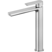 Смеситель для раковины Newform Haka 72015.59.066 без донного клапана, нержавеющая сталь