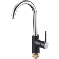 Смеситель для кухни G.Lauf ZOK4-A036YB хром/черный матовый