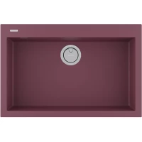 Кухонная мойка Paulmark Acrystone Decoration Merlot PM937650-ME 76x50 см, бордо