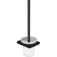 Ёршик Knotlor Oval TB101BL настенный, черный матовый