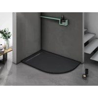 Душевой поддон из литьевого мрамора 120x80 см WeltWasser WW TRR 12080 STONE-BL L 10000004387