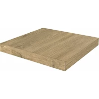 Керамогранит Kerama Marazzi Ступень Сальветти капучино угловая левая клееная 33x33x11 SG506600R/GCS