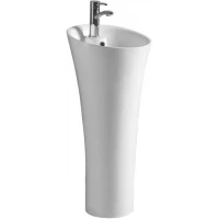 Раковина CeramaLux WK8100(G-306) 42,5x42,5 см, напольная, белый