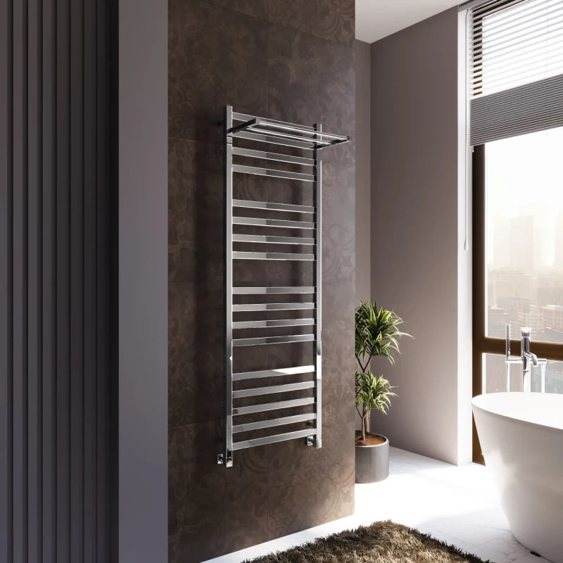 Полотенцесушитель водяной Grota Comfort 4650186715548 1500x530, хром Полотенцесушитель водяной Grota Comfort 4650186715548 1500x530, хром