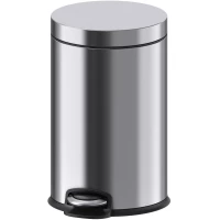 Мусорное ведро WeltWasser Erfie MT 10000000893 20л, с педалью, нержавеющая сталь