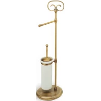 Комплект для туалета Stil Haus Idra I20(25-BI) напольный, бронза/белый