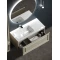 Комплект мебели бежевый матовый 101 см Sancos Very VR100LCE + CN7014 + SF900 - 5