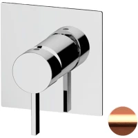 Смеситель для душа Remer Metrica MC30QRP встраиваемый, медь матовая