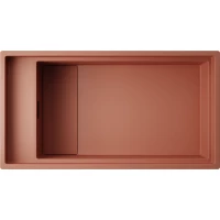 Кухонная мойка Omoikiri Artceramic Kinaru 86-U/I-CN canyon 4997025 86x46 см, коричневый