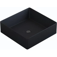 Раковина-чаша Uperwood Square 291020317 39x39 см, накладная, черный