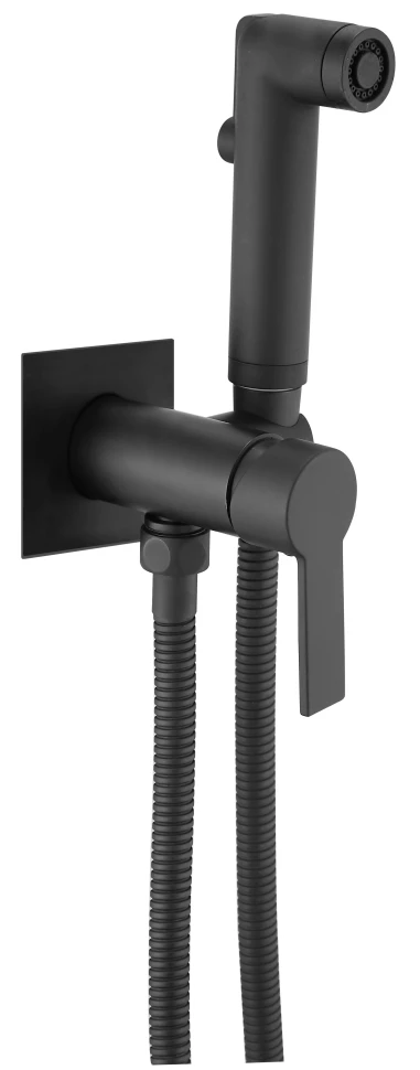 Гигиенический комплект Esko SMH06 Black гигиенический душ со смесителем esko smh03 хром