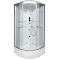 Душевая кабина 90x90x215 см Deto L590GM прозрачное