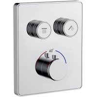 Термостат для ванны Wonzon & Woghand WW-INF322A-CR встраиваемый, хром