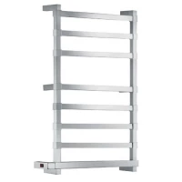 Полотенцесушитель электрический Margaroli Panorama 864-8 хром левый 8644708CRNBL