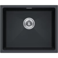 Кухонная мойка Paulmark Lumi LU55-AN 55,5x46 см, антрацит
