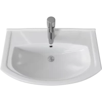 Раковина Misty Romanza 0113 66,3x44 см, накладная, подвесная, белый