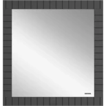Изображение товара зеркало brevita gloster glos-02080-48-2 80x84 см, графит матовый