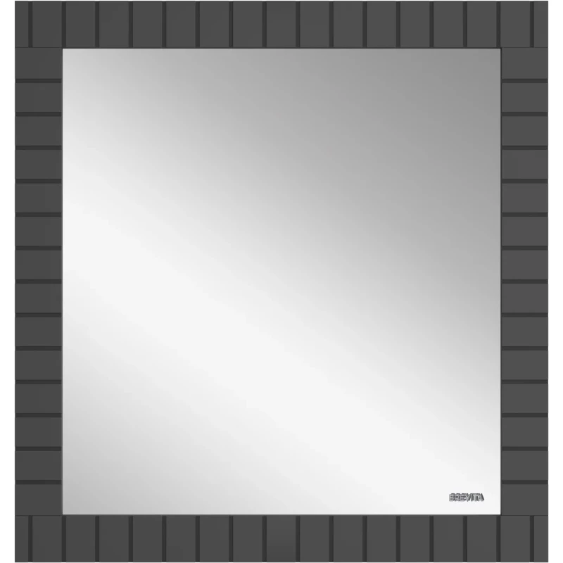 Зеркало Brevita Gloster GLOS-02080-48-2 80x84 см, графит матовый