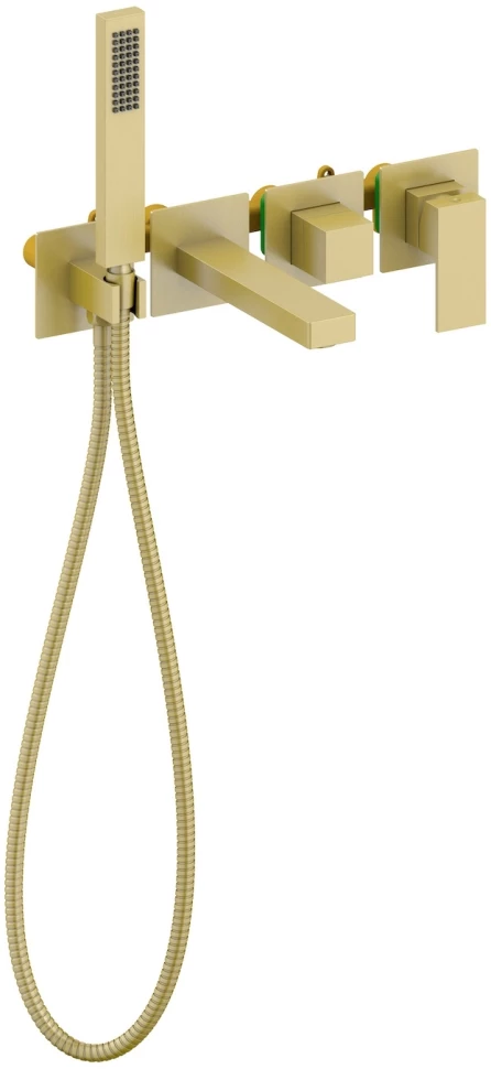Смеситель для ванны Timo Selene 2014/17YSM смеситель встроенный для ванны с душем timo selene золото матовое 2014 17ysm