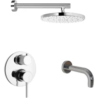 Душевой комплект 250 мм Paini Cox 78CRSET26911BATHHEAD