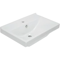 Раковина Санта Fest60 60,5x40,3 см, накладная, белый