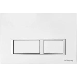 Изображение товара инсталляция для унитаза tece tecespring v s955203 с кнопкой смыва, белый глянец/хром/белый глянец