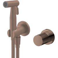 Гигиенический душ Feramolli Dante ORSD6S CoolStart, со смесителем, медь матовая