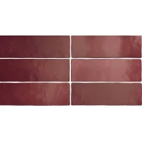 Плитка 24967 Magma Burgundy 6,5x20