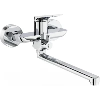 Смеситель для ванны Tokito Mitsuishi TOK-MIT-1015 универсальный, с душевым гарнитуром, хром