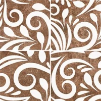 Керамогранит Taco Elba Terracotta 7x7