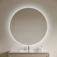 Зеркало Sancos Sfera 2.0 SF2.1200 120x120 см, с LED-подсветкой, сенсорным выключателем, диммером