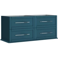 Тумба под раковину Cezares Tiffany 54956 123,6 см, подвесная, Blu Petrolio