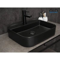 Раковина-чаша GID Bm9550 50x40 см, накладная, черный матовый
