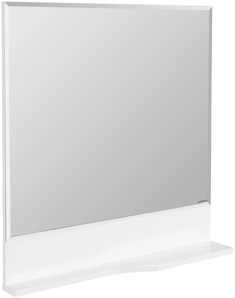 Зеркало белый глянец 83,4х86,9 см Акватон Инди 1A188502ND010 - фото 1