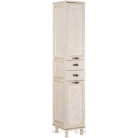 Пенал Aquanet Тесса 00185810 напольный R, жасмин/золото