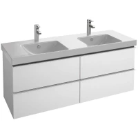 Тумба белый глянец 136,6 см Jacob Delafon Odeon Up EB997-G1C