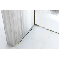 Душевой трап (лоток) Rea Neox Ultra Slim Pro REA-G9805 80 см, с решеткой, щелевой, золотой