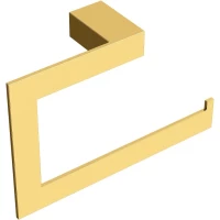 Полотенцедержатель кольцо Boheme Qubic 10725-G золотой
