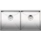 Кухонная мойка Blanco Zerox 400/400-IF InFino зеркальная полированная сталь 521619 - 1
