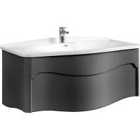 Тумба черный матовый 109,4 см Belux Анжело НП 110-01 4810924275981