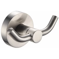 Крючок Fixsen Modern FX-51505 двойной, для ванны, нержавеющая сталь