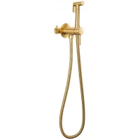 Гигиенический душ Milacio Ultra MCU.850.GD со смесителем, золотой матовый