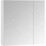 Изображение товара зеркальный шкаф 70x70 см белый глянец акватон асти 1a263402ax010
