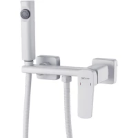 Гигиенический душ Shevanik S9905C-1 со смесителем, белый