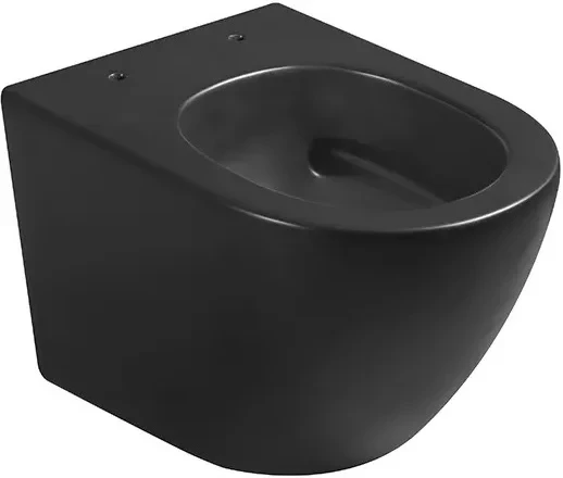 

Унитаз подвесной Ceruttispa Sella Aria CT9530 безободковый, торнадо, с сиденьем микролифт, черный матовый