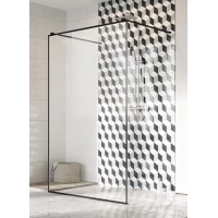 Неподвижная перегородка Radaway Modo X I Black Frame 160 388364-54-58 прозрачное