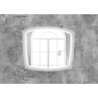 Зеркало 80x69 см Art&Max Roma AM-Rom-800-700-DS-F