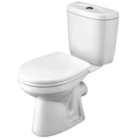 Унитаз-компакт Santek Анимо 1.WH30.2.132 с сиденьем, белый