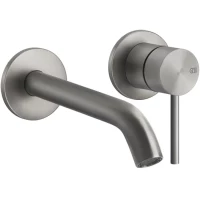 Смеситель для раковины Gessi Gessi316 54083#299 встраиваемый, без донного клапана, нержавеющая сталь