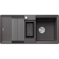 Кухонная мойка Blanco Adira 6S-F InFino 527611 99x49 см, темная скала